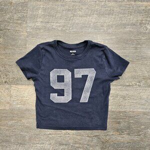 Hollister Navy "97" Baby Tee
